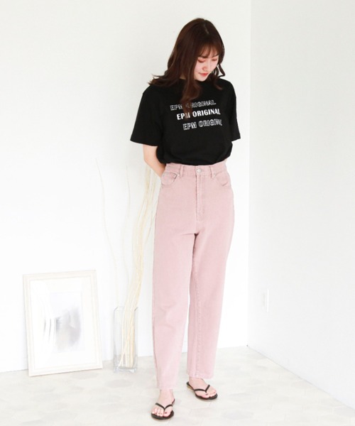 EPIMI E'PIMMY（エピミエピミー）の「【ユニセックス】"EPM"アソートロゴT（Tシャツ/カットソー・レディース・ホワイト/ブラック/オフホワイト/グレイッシュブルー・MEDIUM）」の17枚目の写真