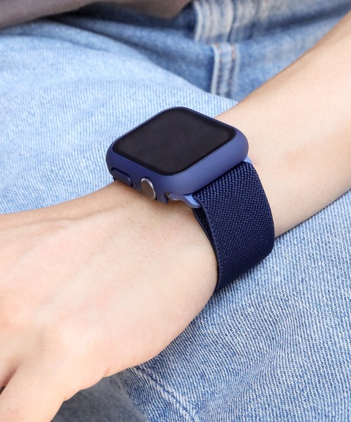 Urban Coral(アーバンコーラル)の「Apple Watch Case / アップルウォッチ ケース 強化ガラス バンパー カバー / Urban Coral(デジタル腕時計・レディース・ホワイト/ブラック/ダークグリーン/ネイビー/カーキ/シルバー/ピンクゴールド/ライトピンク/レッド/イエロー/ライトグリーン/ラベンダー/ミント/クリア/マジェンタ/ブルー系その他/グレー系その他/ゴールド系その他/シルバー系その他・40mm/44mm/41mm/45mm/46/42mm)」の8枚目の写真