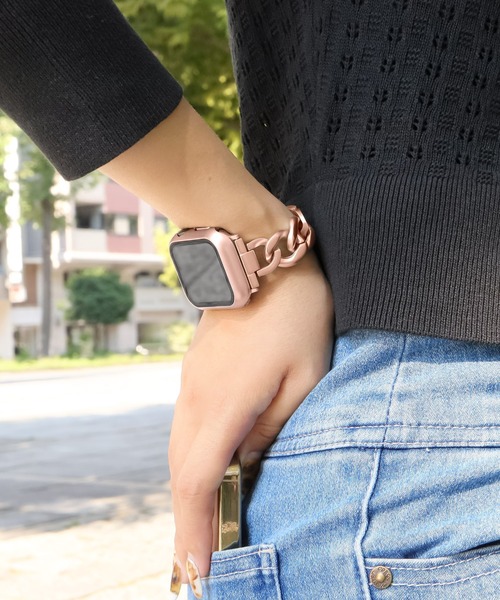 Urban Coral(アーバンコーラル)の「Apple Watch Case / アップルウォッチ ケース 強化ガラス バンパー カバー / Urban Coral(デジタル腕時計・レディース・ホワイト/ブラック/ダークグリーン/ネイビー/カーキ/シルバー/ピンクゴールド/ライトピンク/レッド/イエロー/ライトグリーン/ラベンダー/ミント/クリア/マジェンタ/ブルー系その他/グレー系その他/ゴールド系その他/シルバー系その他・40mm/44mm/41mm/45mm/46/42mm)」の17枚目の写真