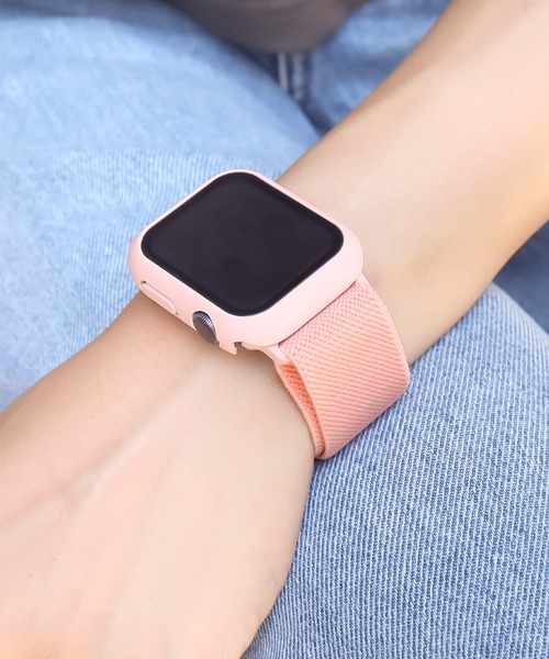 Urban Coral(アーバンコーラル)の「Apple Watch Case / アップルウォッチ ケース 強化ガラス バンパー カバー / Urban Coral(デジタル腕時計・レディース・ホワイト/ブラック/ダークグリーン/ネイビー/カーキ/シルバー/ピンクゴールド/ライトピンク/レッド/イエロー/ライトグリーン/ラベンダー/ミント/クリア/マジェンタ/ブルー系その他/グレー系その他/ゴールド系その他/シルバー系その他・40mm/44mm/41mm/45mm/46/42mm)」の12枚目の写真