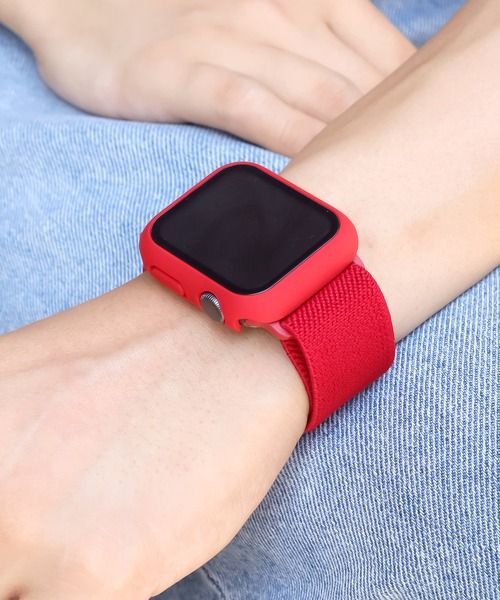 Urban Coral(アーバンコーラル)の「Apple Watch Case / アップルウォッチ ケース 強化ガラス バンパー カバー / Urban Coral(デジタル腕時計・レディース・ホワイト/ブラック/ダークグリーン/ネイビー/カーキ/シルバー/ピンクゴールド/ライトピンク/レッド/イエロー/ライトグリーン/ラベンダー/ミント/クリア/マジェンタ/ブルー系その他/グレー系その他/ゴールド系その他/シルバー系その他・40mm/44mm/41mm/45mm/46/42mm)」の13枚目の写真
