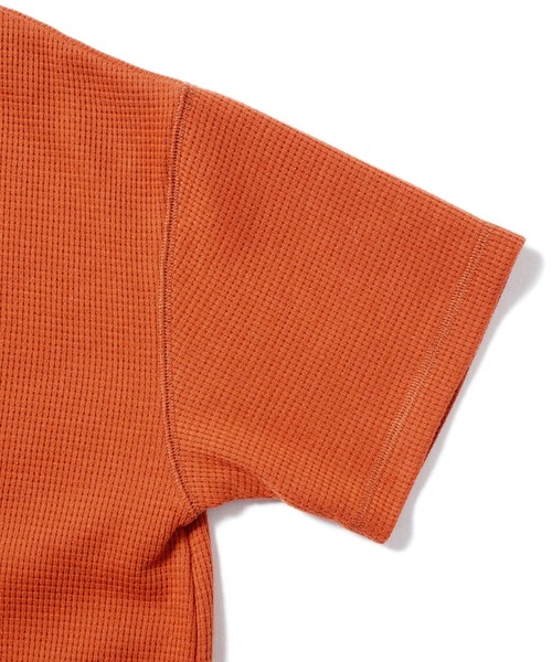 CLEARIMPRESSION （クリアインプレッション）の「《musee》ワッフルプルオーバー（Tシャツ/カットソー・レディース・ホワイト/ブラック/キャメル・フリー）」の9枚目の写真