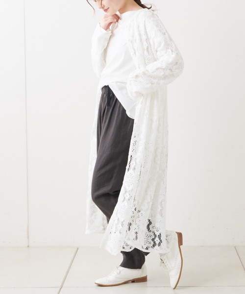 PUAL CE CIN(ピュアルセシン)の「麻レーヨンツイルパンツ(その他パンツ・レディース・ベージュ/グレー/スミクロ・FREE)」の6枚目の写真