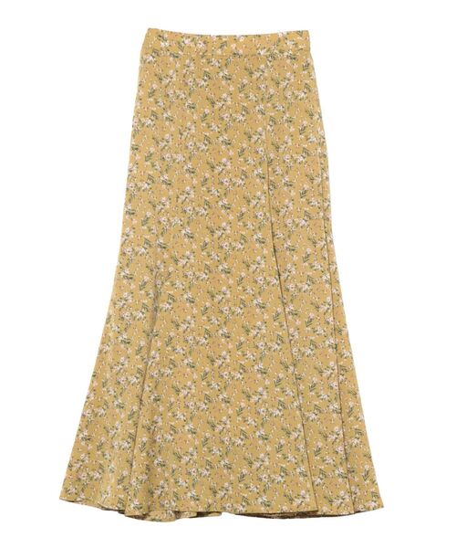 LAGUNAMOON（ラグナムーン）の「フラワープリントナロースカート（スカート・レディース・ブラック/イエロー/アイボリー・SMALL/MEDIUM）」の15枚目の写真