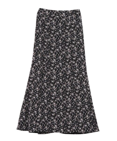 LAGUNAMOON（ラグナムーン）の「フラワープリントナロースカート（スカート・レディース・ブラック/イエロー/アイボリー・SMALL/MEDIUM）」の16枚目の写真