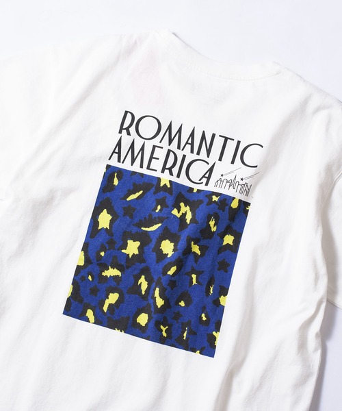Manhattan Portage（マンハッタンポーテージ）の「【Manhattan Portage】ROMANTIC AMERICAバックプリント 21SS-MP-M405（Tシャツ/カットソー・メンズ・ホワイト系その他/ホワイト系その他2/ホワイト系その他3/ホワイト系その他4・M/L）」の3枚目の写真