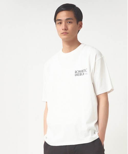 Manhattan Portage（マンハッタンポーテージ）の「【Manhattan Portage】ROMANTIC AMERICAバックプリント 21SS-MP-M405（Tシャツ/カットソー・メンズ・ホワイト系その他/ホワイト系その他2/ホワイト系その他3/ホワイト系その他4・M/L）」の8枚目の写真