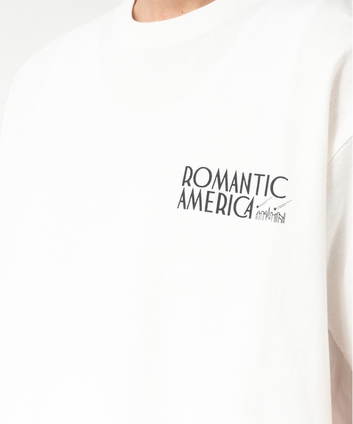 Manhattan Portage（マンハッタンポーテージ）の「【Manhattan Portage】ROMANTIC AMERICAバックプリント 21SS-MP-M405（Tシャツ/カットソー・メンズ・ホワイト系その他/ホワイト系その他2/ホワイト系その他3/ホワイト系その他4・M/L）」の9枚目の写真