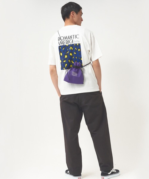Manhattan Portage（マンハッタンポーテージ）の「【Manhattan Portage】ROMANTIC AMERICAバックプリント 21SS-MP-M405（Tシャツ/カットソー・メンズ・ホワイト系その他/ホワイト系その他2/ホワイト系その他3/ホワイト系その他4・M/L）」の5枚目の写真
