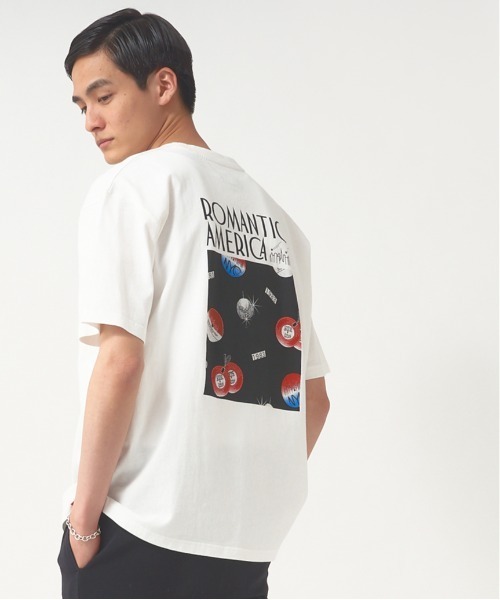 Manhattan Portage（マンハッタンポーテージ）の「【Manhattan Portage】ROMANTIC AMERICAバックプリント 21SS-MP-M405（Tシャツ/カットソー・メンズ・ホワイト系その他/ホワイト系その他2/ホワイト系その他3/ホワイト系その他4・M/L）」の11枚目の写真
