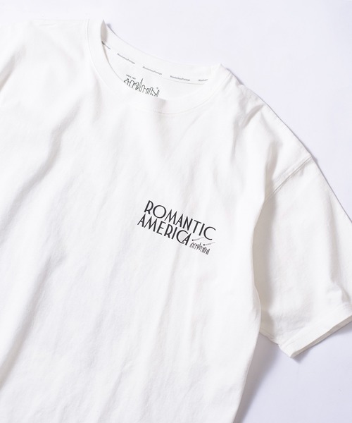 Manhattan Portage（マンハッタンポーテージ）の「【Manhattan Portage】ROMANTIC AMERICAバックプリント 21SS-MP-M405（Tシャツ/カットソー・メンズ・ホワイト系その他/ホワイト系その他2/ホワイト系その他3/ホワイト系その他4・M/L）」の10枚目の写真