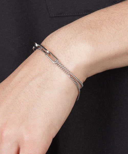 SPINNS（スピンズ）の「【5チェーンデザイン】チェーンデザインブレスレット（ブレスレット・メンズ・A/B/C/D/E・ONESIZE）」の6枚目の写真