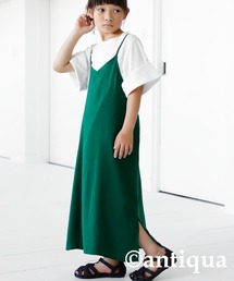 antiqua | サテンキャミワンピース(ワンピース)