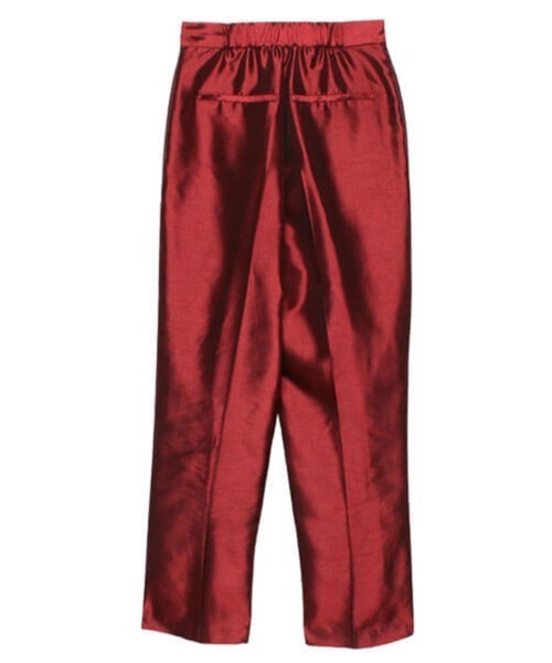 CREDONA(クレドナ)の「シャンタンタックPT(スラックス・レディース・ブラウン/レッド/グリーン・SMALL/MEDIUM)」の19枚目の写真