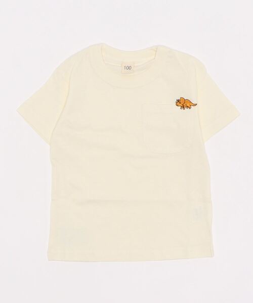 super-5(スーパーファイブ)の「半袖Tシャツ(Tシャツ/カットソー・キッズ・ホワイト/ブラック/ネイビー/ブラウン/カーキ/ミント/ホワイト系その他/ブラック系その他/ブラウン系その他/グリーン系その他/ホワイト系その他2/ブラック系その他2/グリーン系その他2/グリーン系その他3/グリーン系その他4/グリーン系その他5/グリーン系その他6/ブラウン系その他2/ブラック系その他3・100/110/120/130/140/150)」の3枚目の写真