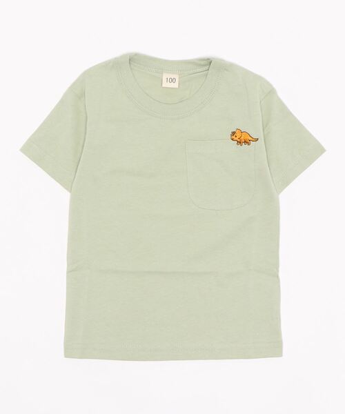 super-5(スーパーファイブ)の「半袖Tシャツ(Tシャツ/カットソー・キッズ・ホワイト/ブラック/ネイビー/ブラウン/カーキ/ミント/ホワイト系その他/ブラック系その他/ブラウン系その他/グリーン系その他/ホワイト系その他2/ブラック系その他2/グリーン系その他2/グリーン系その他3/グリーン系その他4/グリーン系その他5/グリーン系その他6/ブラウン系その他2/ブラック系その他3・100/110/120/130/140/150)」の15枚目の写真