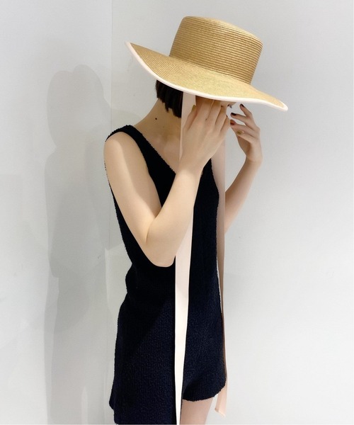 Charles Chaton（シャルルシャトン）の「サマーニットロンパース（サロペット/オーバーオール・レディース・ブラック・FREE）」の3枚目の写真