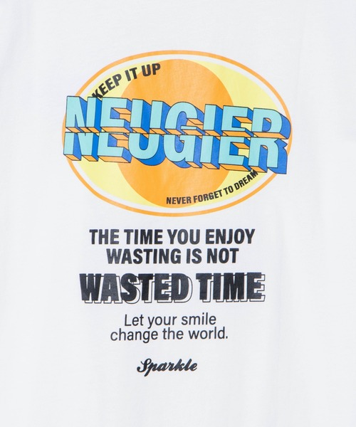 WEGO(ウィゴー)の「WEGO/サークルバックロゴTシャツ(Tシャツ/カットソー・レディース・ホワイト/杢グレー・SMALL/MEDIUM/LARGE/X-LARGE)」の12枚目の写真