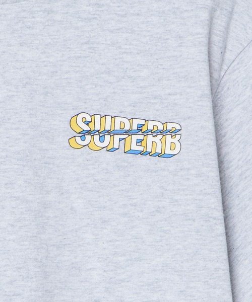 WEGO(ウィゴー)の「WEGO/サークルバックロゴTシャツ(Tシャツ/カットソー・レディース・ホワイト/杢グレー・SMALL/MEDIUM/LARGE/X-LARGE)」の5枚目の写真