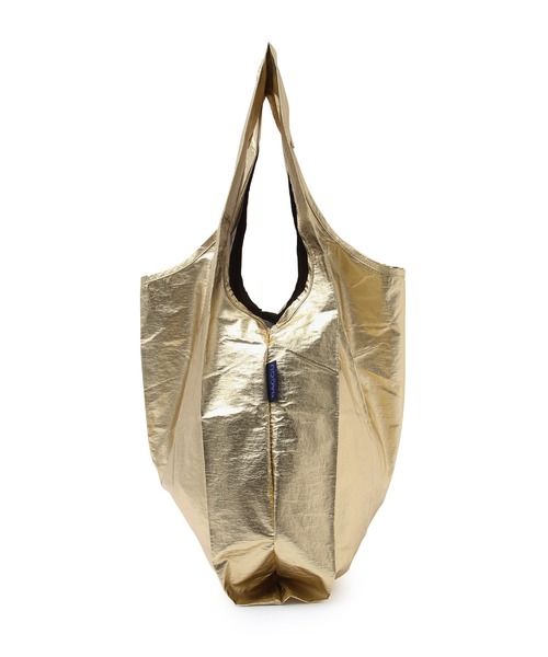 ADAM ET ROPE'（アダムエロペ）の「【BAGGU】Standard Baggu メタリック（エコバッグ/サブバッグ・レディース・シルバー/ゴールド・M）」の6枚目の写真