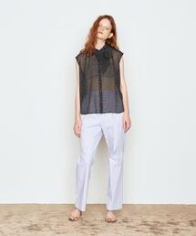 AEWEN MATOPH | ＜AEWEN MATOPH（イウエン マトフ）＞ドット ボウタイ ノースリーブブラウス†(シャツ/ブラウス)