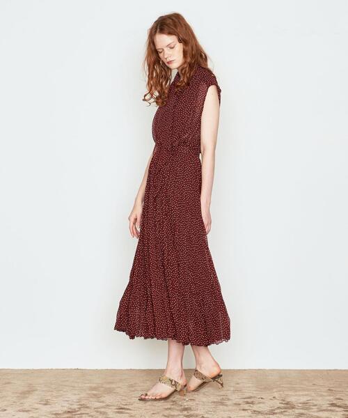 AEWEN MATOPH（イウエン マトフ）の「＜AEWEN MATOPH（イウエン マトフ）＞ドット ボウタイ ノースリーブブラウス†（シャツ/ブラウス・レディース・ブラウン/ブラック・FREE）」の7枚目の写真