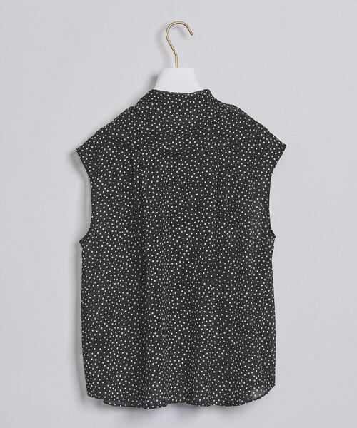 AEWEN MATOPH（イウエン マトフ）の「＜AEWEN MATOPH（イウエン マトフ）＞ドット ボウタイ ノースリーブブラウス†（シャツ/ブラウス・レディース・ブラウン/ブラック・FREE）」の11枚目の写真