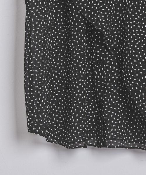 AEWEN MATOPH（イウエン マトフ）の「＜AEWEN MATOPH（イウエン マトフ）＞ドット ボウタイ ノースリーブブラウス†（シャツ/ブラウス・レディース・ブラウン/ブラック・FREE）」の14枚目の写真