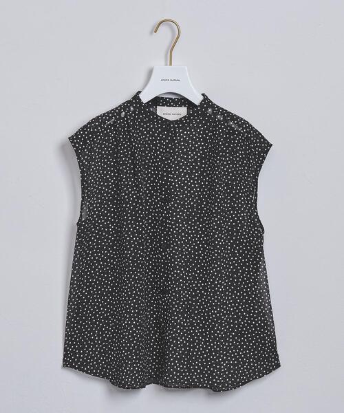 AEWEN MATOPH（イウエン マトフ）の「＜AEWEN MATOPH（イウエン マトフ）＞ドット ボウタイ ノースリーブブラウス†（シャツ/ブラウス・レディース・ブラウン/ブラック・FREE）」の17枚目の写真