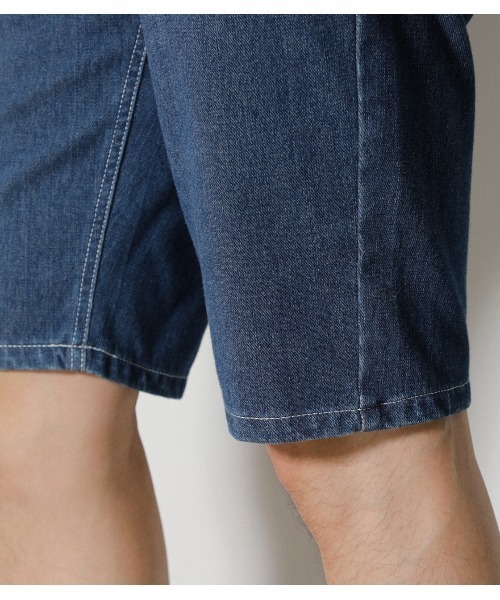 AZUL by moussy（アズールバイマウジー）の「EASY ACTION SHORT PANTS/イージーアクションショートパンツ（その他パンツ・メンズ・杢グレー/ライトピンク/ブラック/ライトブルー/ホワイト系その他/ブルー・LARGE/SMALL/MEDIUM/X-LARGE）」の16枚目の写真