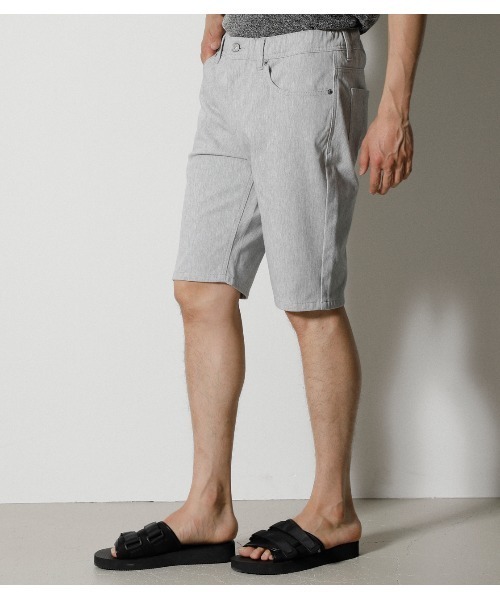 AZUL by moussy（アズールバイマウジー）の「EASY ACTION SHORT PANTS/イージーアクションショートパンツ（その他パンツ・メンズ・杢グレー/ライトピンク/ブラック/ライトブルー/ホワイト系その他/ブルー・LARGE/SMALL/MEDIUM/X-LARGE）」の20枚目の写真