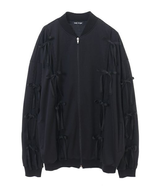 Candy Stripper（キャンディストリッパー）の「FLIRTY RIBBON ブルゾン（ブルゾン・レディース・グレー系その他/ブルー系その他/ブラック・2）」の8枚目の写真