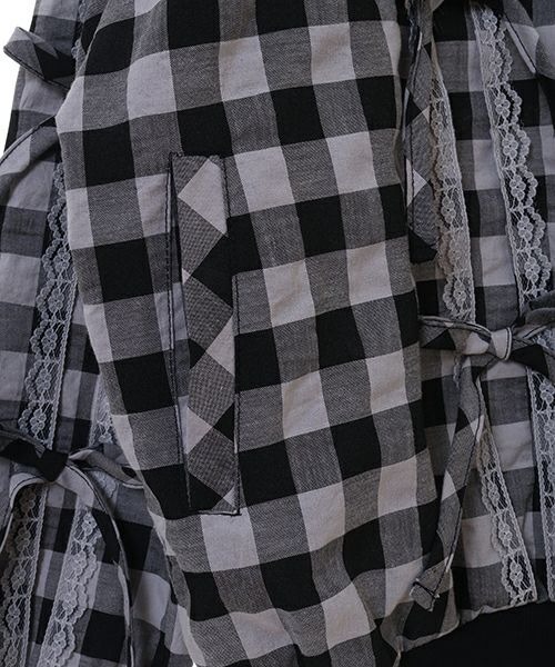 Candy Stripper（キャンディストリッパー）の「FLIRTY RIBBON ブルゾン（ブルゾン・レディース・グレー系その他/ブルー系その他/ブラック・2）」の13枚目の写真