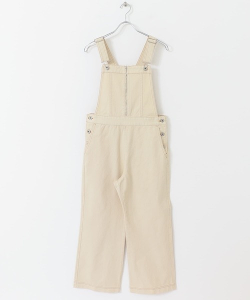 URBAN RESEARCH Sonny Label（アーバンリサーチサニーレーベル）の「フロントジップサロペット（サロペット/オーバーオール・レディース・ピンク系その他/オフホワイト/スミクロ・FREE）」の21枚目の写真