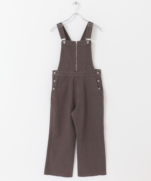 URBAN RESEARCH Sonny Label（アーバンリサーチサニーレーベル）の「フロントジップサロペット（サロペット/オーバーオール・レディース・ピンク系その他/オフホワイト/スミクロ・FREE）」の15枚目の写真