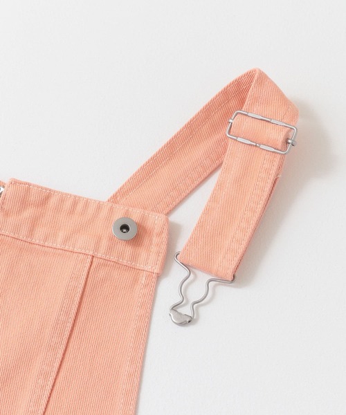 URBAN RESEARCH Sonny Label（アーバンリサーチサニーレーベル）の「フロントジップサロペット（サロペット/オーバーオール・レディース・ピンク系その他/オフホワイト/スミクロ・FREE）」の12枚目の写真