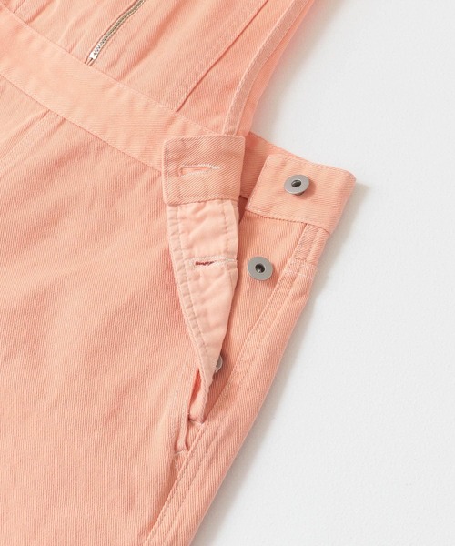 URBAN RESEARCH Sonny Label（アーバンリサーチサニーレーベル）の「フロントジップサロペット（サロペット/オーバーオール・レディース・ピンク系その他/オフホワイト/スミクロ・FREE）」の6枚目の写真