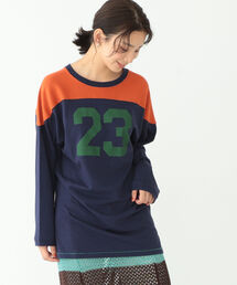 BEAMS BOY | SCREEN STARS × BEAMS BOY / 別注 23 クレイジー フットボールTシャツ(Tシャツ/カットソー)