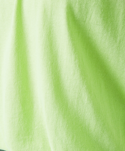 qualite（カリテ）の「リネンコットンカットソー【ライム】（Tシャツ/カットソー・レディース・ライム・フリー）」の9枚目の写真