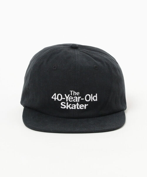 QUARTER SNACKS（クウォータースナックス）の「QUARTER SNACKS / 40 Year Old Cap（キャップ・メンズ・ブラック・ONE SIZE）」の2枚目の写真