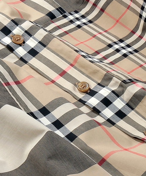 BURBERRY バーバリー チェック スウェット 140 コットン BURBERRY バーバリー チェック スウェット 140 コットン