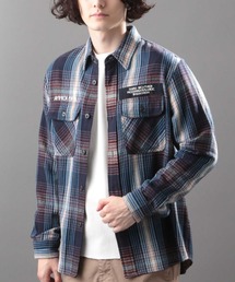 AVIREX | チェックシャツ ハリケーン ハンター/L/S CHECK SHIRT HURRICANE HUNTER/アヴィレックス/AVIREX(シャツ/ブラウス)