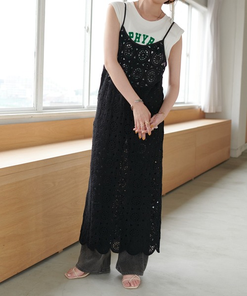 Discoat ディスコート の カギバリライクキャミワンピース ワンピース Wear