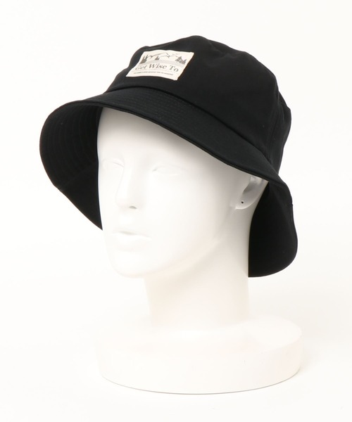 PairPair(ペアペア)の「ワッペン付きバケットハット(ユニセックス)(ハット・レディース・ブラック/アイボリー・FREE)」の12枚目の写真