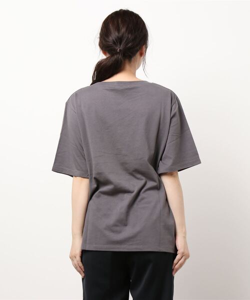 FREE'S MART(フリーズマート)の「モノトーンフォトグラフィティプリントTシャツ(Tシャツ/カットソー・レディース・ホワイト/ブラック/グレー・FREE)」の4枚目の写真