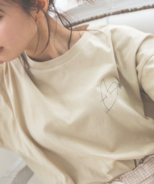 KOL ME BABY（コルミーベイビー）の「◆Angel Dust T-sh（Tシャツ/カットソー・レディース・チャコールグレー/サックスブルー/ホワイト系8/ホワイト系9/ホワイト系その他・00）」の8枚目の写真