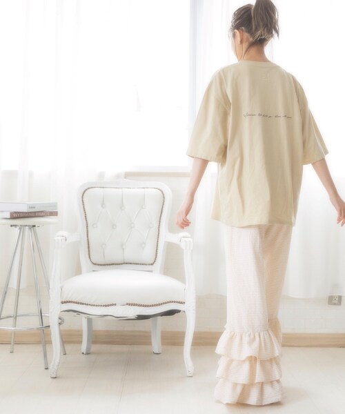 KOL ME BABY（コルミーベイビー）の「◆Angel Dust T-sh（Tシャツ/カットソー・レディース・チャコールグレー/サックスブルー/ホワイト系8/ホワイト系9/ホワイト系その他・00）」の11枚目の写真