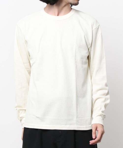 ROTHCO(ロスコ)の「Rothco / ロスコ Thermal Knit Underwear Top クルーネック サーマル ロンT(Tシャツ/カットソー・メンズ・ブラック/ホワイト/ウッドランド/オリーブ・MEDIUM/XX-LARGE/X-LARGE/LARGE/XXXX-LARGE/XXX-LARGE)」の3枚目の写真