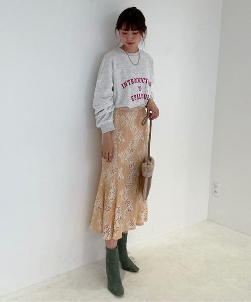 EPIMI E'PIMMY（エピミエピミー）の「レースマーメイドスカート（スカート・レディース・ブルー/ベージュ/オフホワイト/ブラック・MEDIUM）」の14枚目の写真