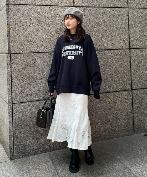 EPIMI E'PIMMY（エピミエピミー）の「レースマーメイドスカート（スカート・レディース・ブルー/ベージュ/オフホワイト/ブラック・MEDIUM）」の16枚目の写真